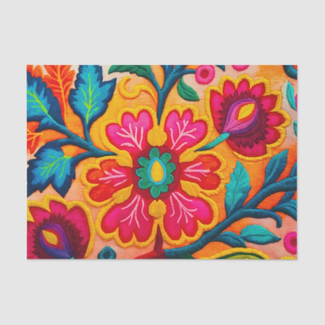 Papier Mousseline Papier de découpage BOHEMIA (Recto)