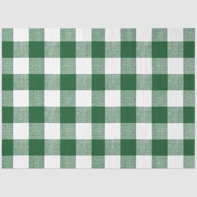 Papier Mousseline Papier de découpage Buffalo Check (Recto)