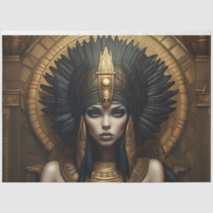 Papier Mousseline Papier de découpage Cleopatra Egyptian Queen Phara