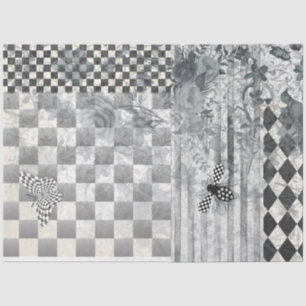 Papier Mousseline Papier de découpage de l'arlequin Arlequin Toile W