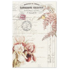 Papier de découpage de l'éphémère floral