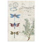 Papier de découpage de meubles Ephemera de libellu