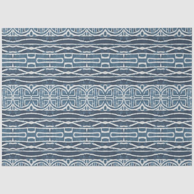 Papier Mousseline Papier de découpage de meubles textiles africains (Recto)