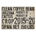 Papier de découpage de sac à café