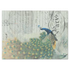Papier de Decoupage d'éphémères de paon