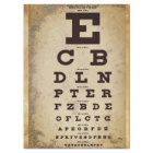 Papier de découpage du diagramme oculaire Vintage