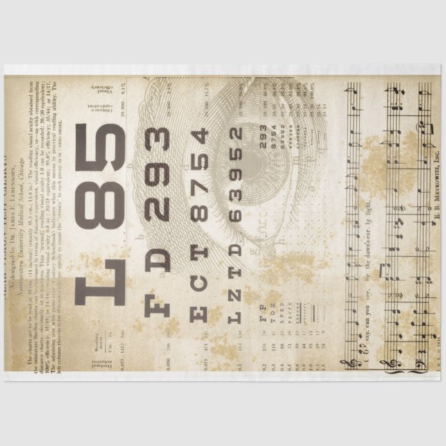 Papier Mousseline Papier de découpage du mobilier de la carte de vis (Recto)