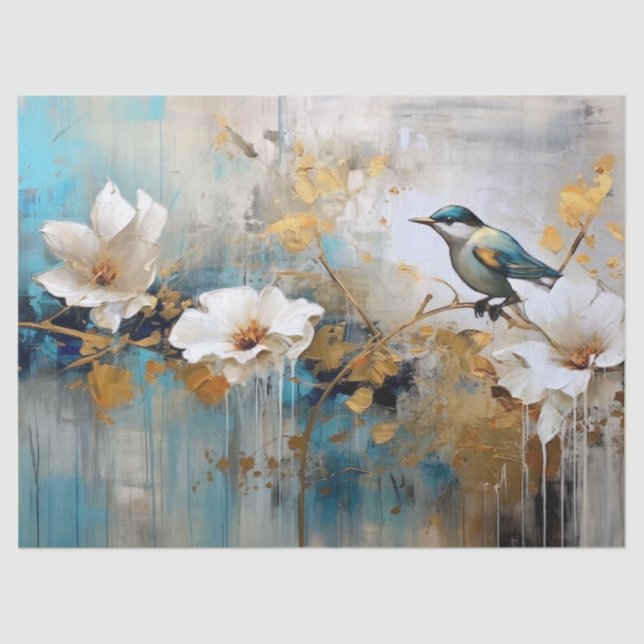 Papier Mousseline Papier de découpage, Enveloppement - Intricités bo (Recto)