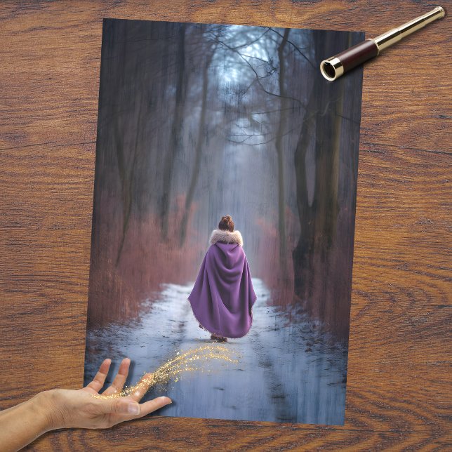 Papier Mousseline Papier de découpage Girin Forest 1 (Créateur téléchargé)