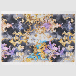 Papier Mousseline Papier de découpage Gothique Shabby Glam G