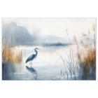 Papier de découpage Héron bleu 8