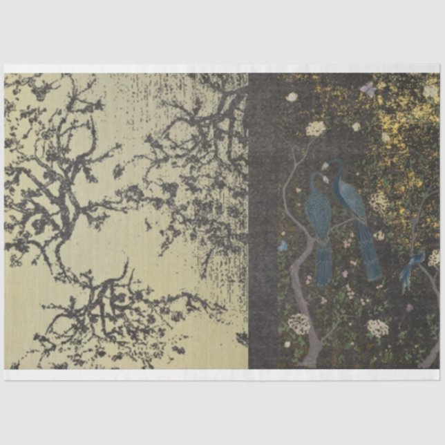 Papier Mousseline Papier de découpage japonais (Recto)