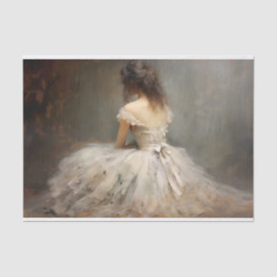 Papier Mousseline Papier de découpage La Fille 2