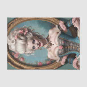 Papier Mousseline Papier de découpage Punk Glam Marie Antoinette