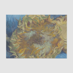 Papier Mousseline Papier de découpage Sunflowers Van Gough