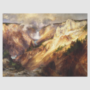 Papier Mousseline Papier de fond de la rivière Yellowstone