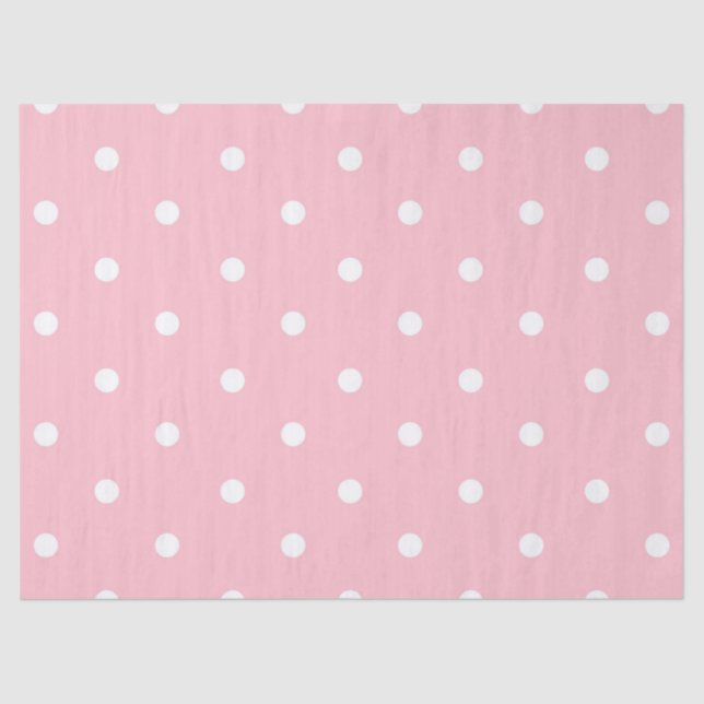 Papier Mousseline Papier de fond rose blanc (Recto)