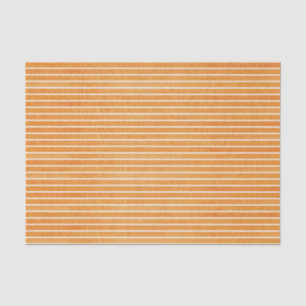 Papier Mousseline Papier de fond simple à bandes orange