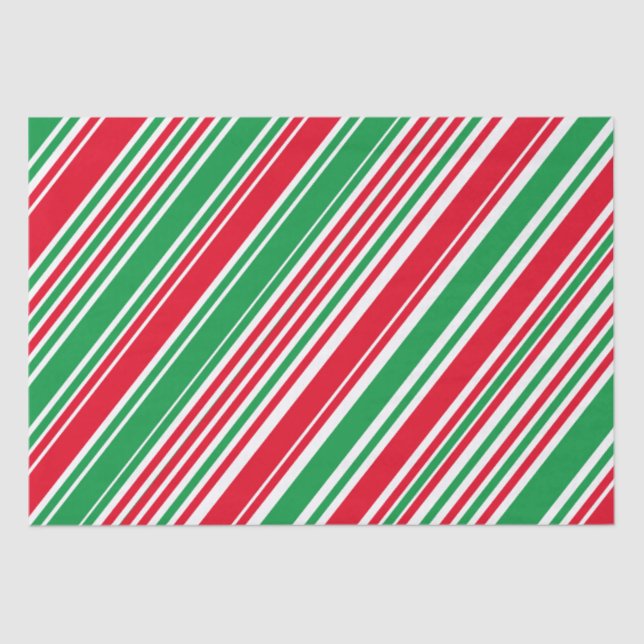 Papier Mousseline Papier de fond vert rouge blanc de découpage (Recto)