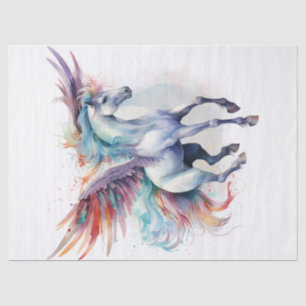 Papier Mousseline Papier de papier de décolpage Pegasus Watercolor