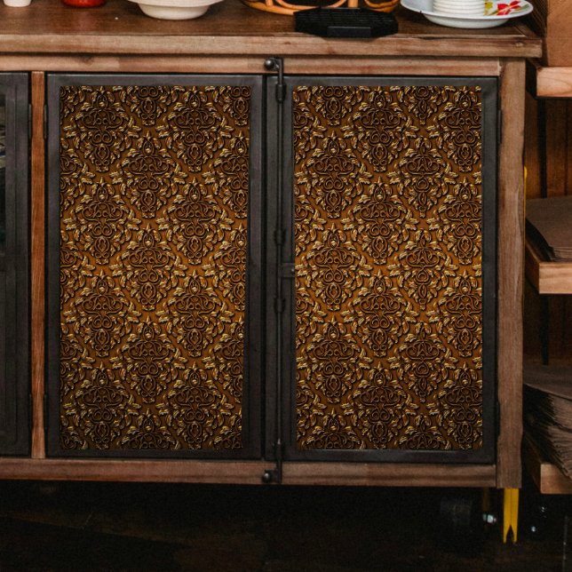 Papier Mousseline Papier de papier de découpage en laiton Feuille (Créateur téléchargé)