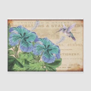 Papier Mousseline Papier de papier de fond de découpage Vintage de l