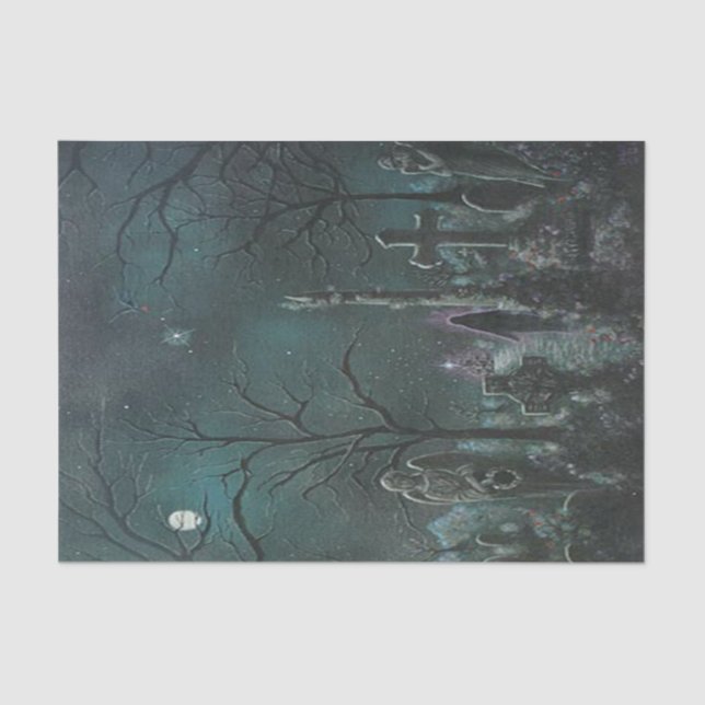 Papier Mousseline Papier de papier de fond fantôme (Recto)