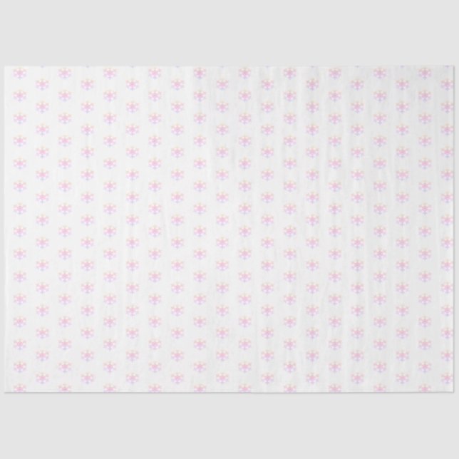 Papier Mousseline Papier de papier de papier de papier de Noël Pink  (Recto)