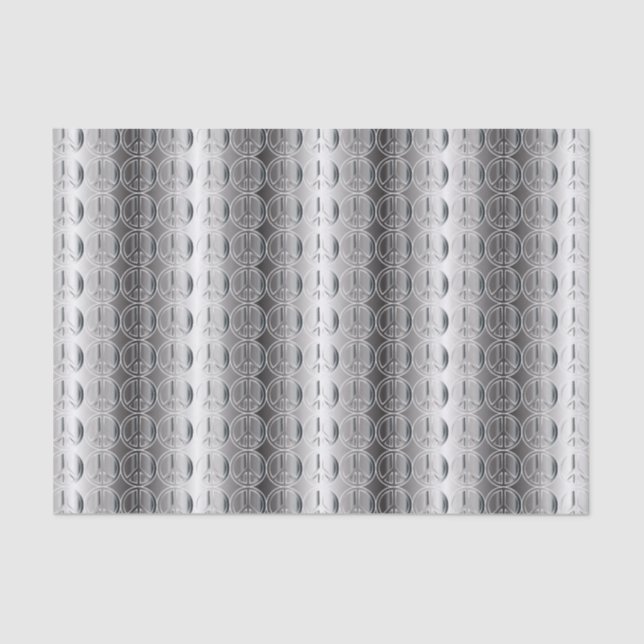 Papier Mousseline Papier de papier de signalisation de paix (Recto)