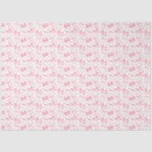 Papier de papier de tissus de pois et de pois rose