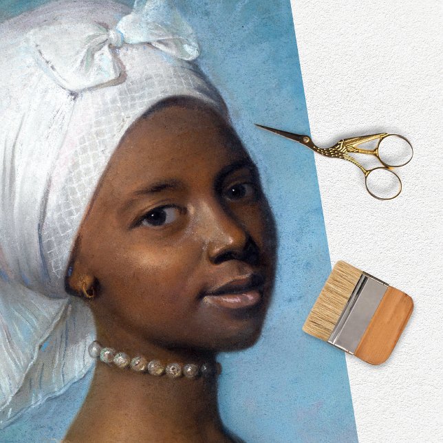 Papier Mousseline Papier de papier de tissus pour femme noire vintag (Créateur téléchargé)