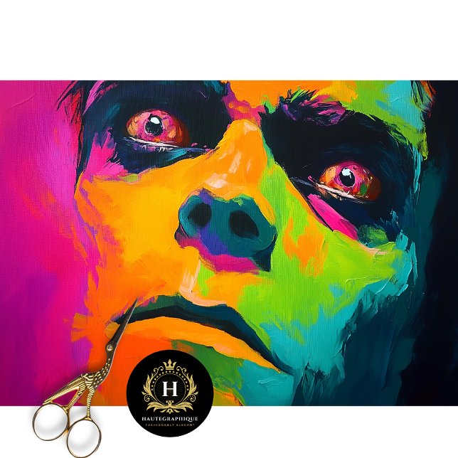 Papier Mousseline Papier de papier Frankenstein Decoupage (Créateur téléchargé)