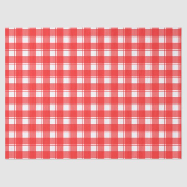 Papier Mousseline Papier de papier papier à Motif blanc rouge (Recto)