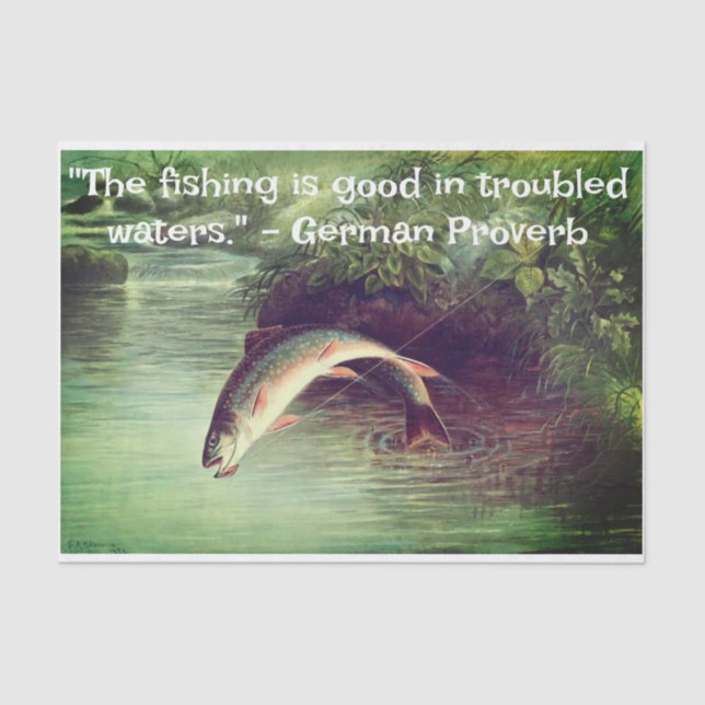 Papier Mousseline Papier de pêche (Recto)