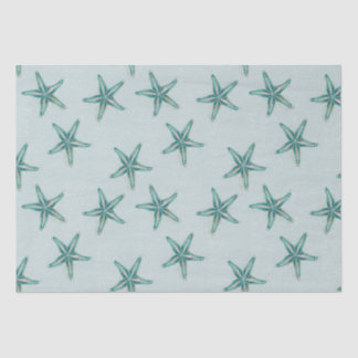 Papier Mousseline Papier de tissu de conception Starfish