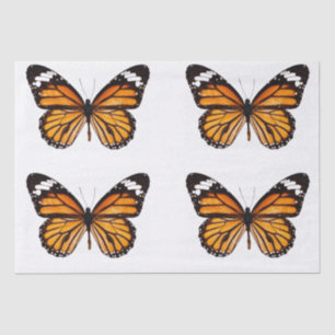 PAPIER MOUSSELINE PAPIER DE TISSU DE DÉCOUPAGE : MONARCH BUTTERFLY