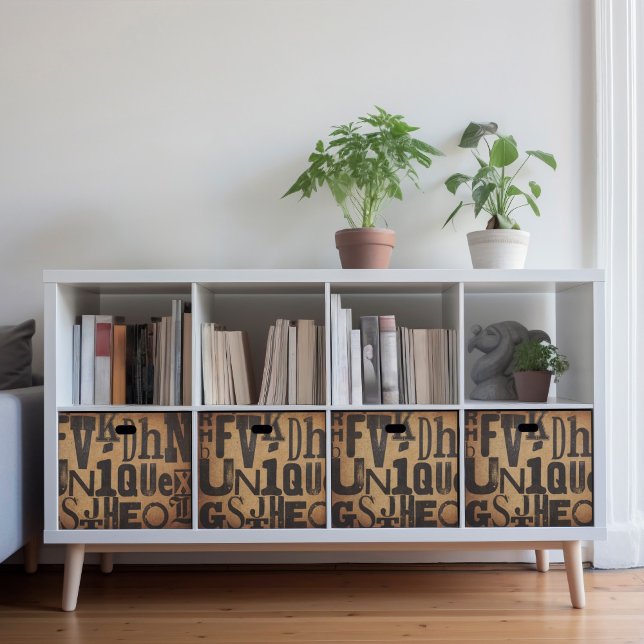 Papier Mousseline Papier de tissu de découpage ou de collage de typo (This is a mockup, your design may appear larger or smaller depending on the size of your furniture.)