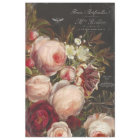 Papier de tissu de découpage vintage