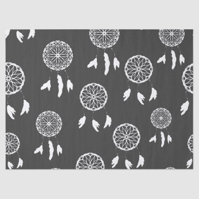 Papier Mousseline papier de tissu de dreamcatcher (Recto)