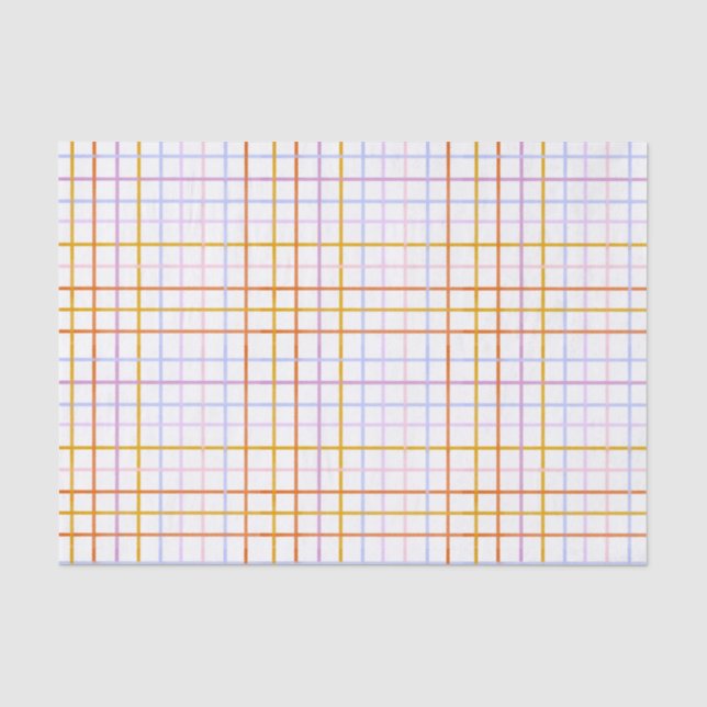 Papier Mousseline Papier de tissu de grille (Recto)