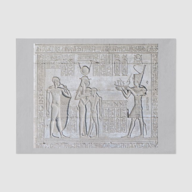 Papier Mousseline papier de tissu de l'ancienne égypte (Recto)