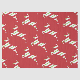 Papier Mousseline papier de tissu de rennes de noël