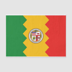 Papier Mousseline Papier de tissu patriotique avec drapeau de Los An
