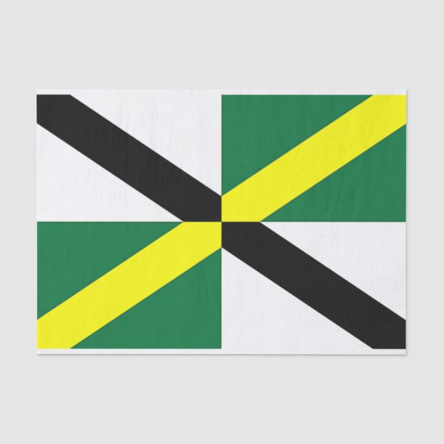 Papier Mousseline Papier de tissu patriotique avec drapeau de Monter (Recto)