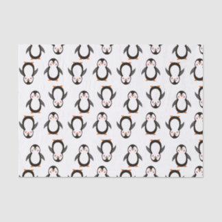 Papier Mousseline Papier de tissu pingouin