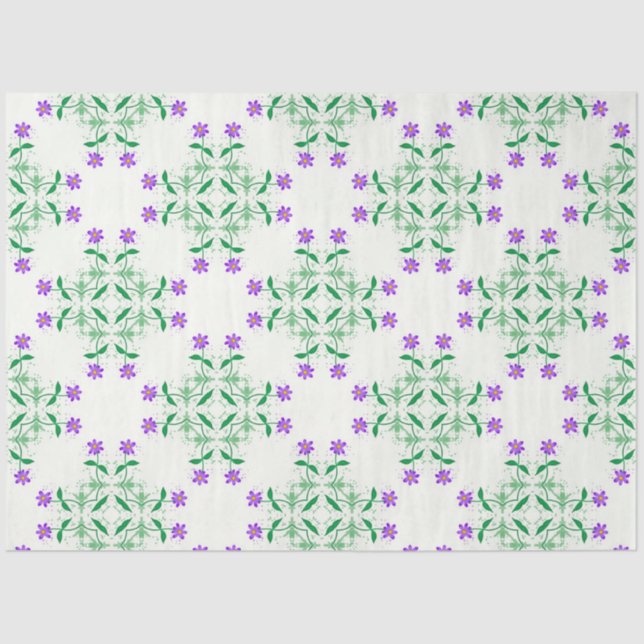 Papier Mousseline papier de tissu pourpre (Recto)