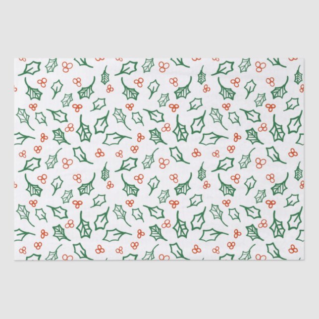 Papier Mousseline Papier de tissu sacré de Noël (Recto)