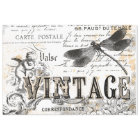 Papier de tissus de découpage - libellule