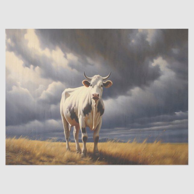 Papier Mousseline Papier de tissus de découpage - Whispers of the Wi (Recto)