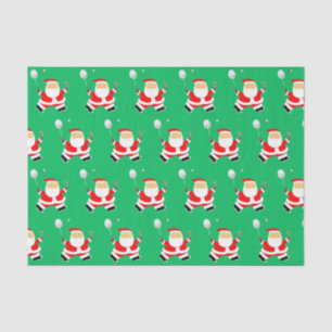 Papier Mousseline Papier de tissus de Noël de Badminton